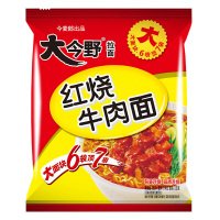 今麦郎 大今野 红烧牛肉口味泡面方便面方便速食 114g*5*2