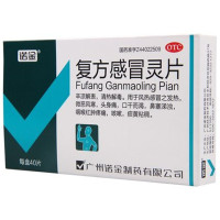 诺金 复方感冒灵片40片 辛凉解表 清热解毒风热感冒发热头痛鼻塞咽喉肿疼痛咳嗽OTC