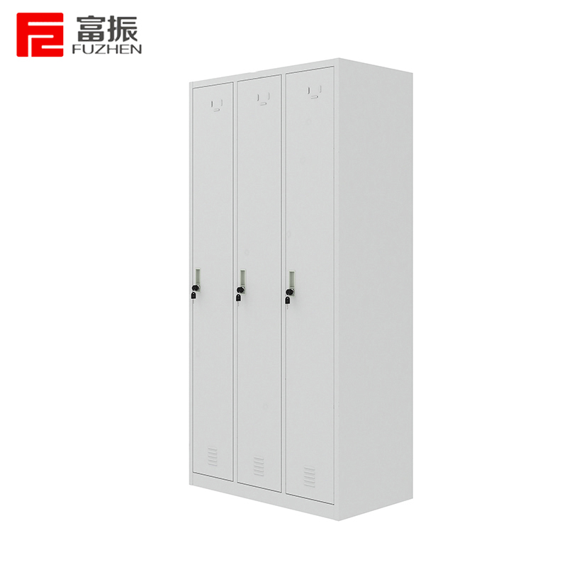 富振 三门更衣柜储物柜员工衣柜存包柜(850*420*1800mm)