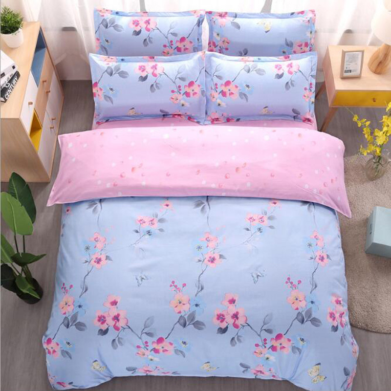 高品质加厚四件套 200*230CM 床单被套床上用品多花可选 亲肤舒适 四季可用 秋冬四件套AWANHOO A118