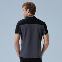 19春夏 Kailas/凯乐石户外运动polo衫男旅行翻领拼色