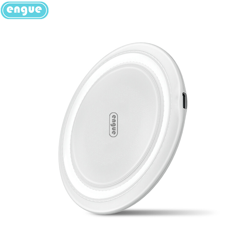 恩谷(ENGUE) EG-W7 15W 极简式无线充电器 白色高清大图