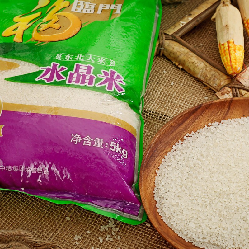 福临门 东北大米 水晶米 中粮出品 大米5kg