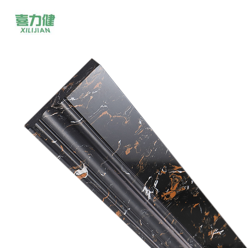 喜力健 瓷砖踢脚线 TJX-黑金花造型 条