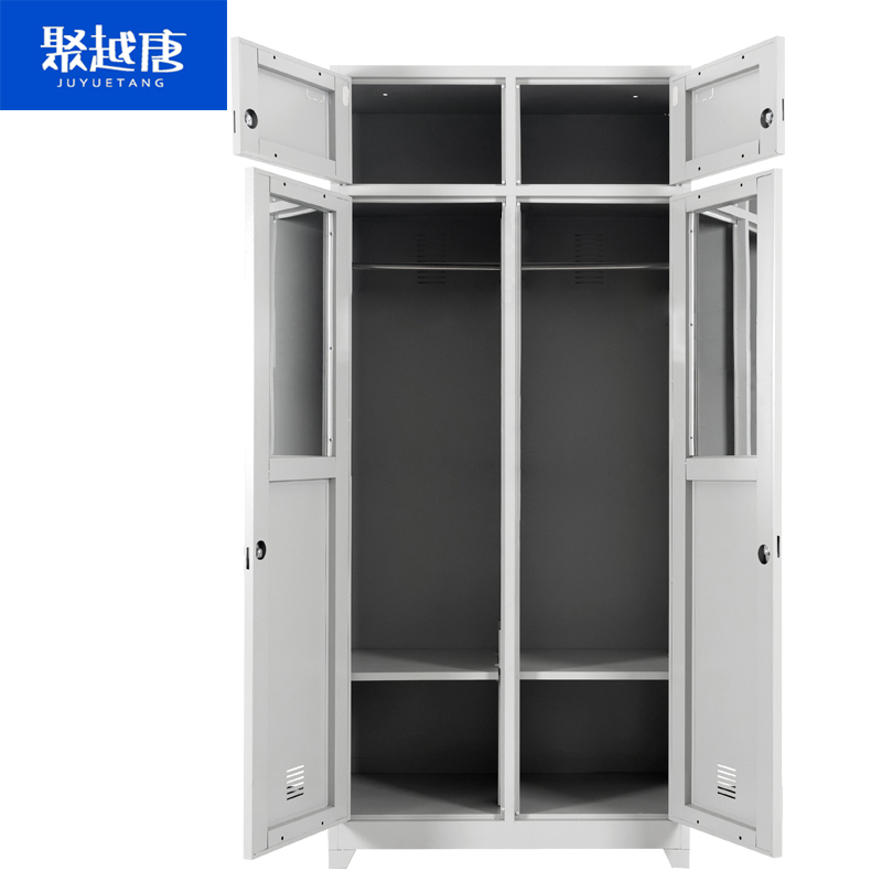 聚越唐多功能大容量衣帽间衣柜大空间推拉门防潮设计三门组合现代简约高清大图