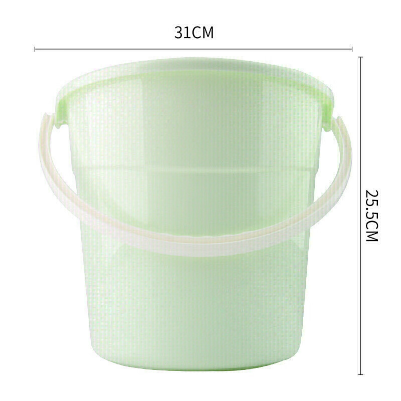 茶花(CHAHUA)塑料桶大号家用手提水桶洗车洗衣储水桶大容量 0207颜色随机高清大图