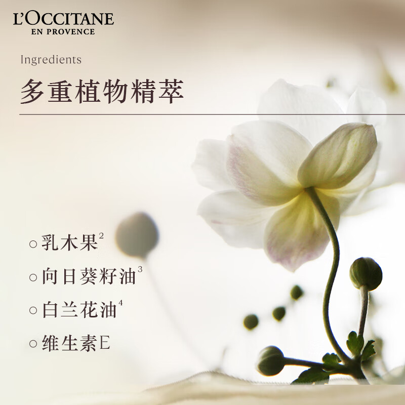 欧舒丹(L’OCCITANE)身体乳白色薰衣草250ml滋润保湿持久留香润肤高清大图