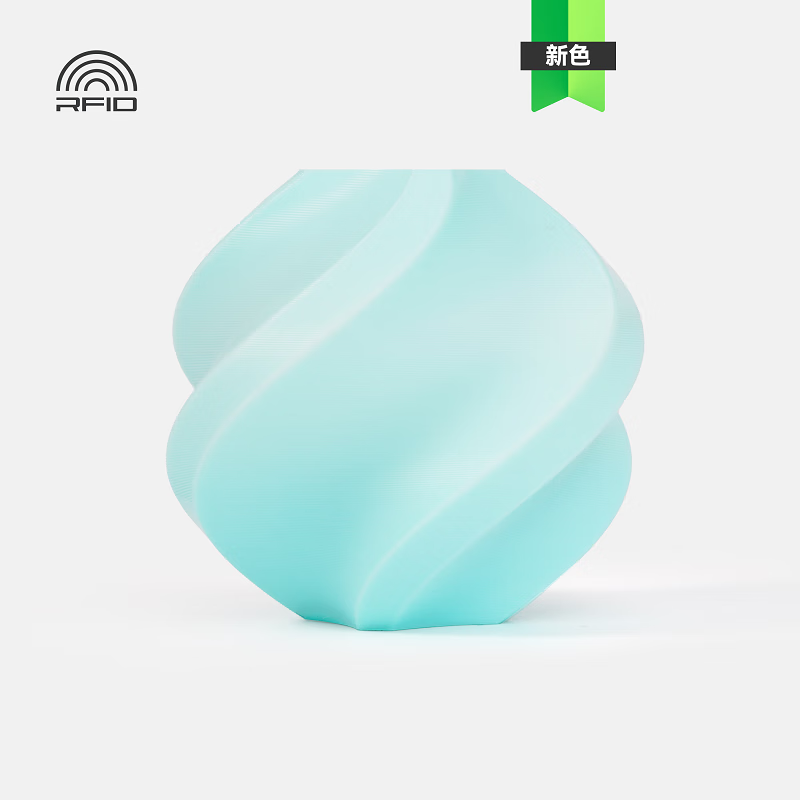 拓竹PLA Basic双色渐变3D打印耗材 蓝白渐变10900 含料盘高清大图