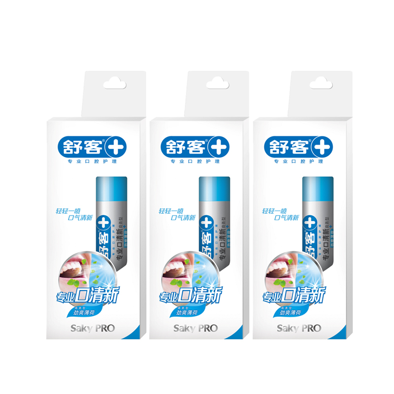 舒客(Saky) 商务口喷组合18ml*3瓶ZHS-KP30