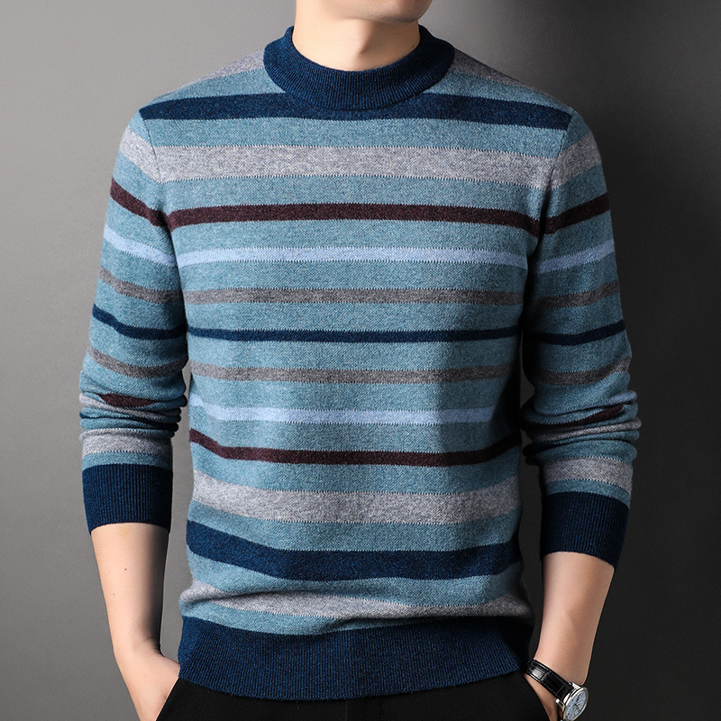 羊绒衫男士休闲加厚羊毛衣打底衫针织衫品牌官方旗舰店特卖多款任选