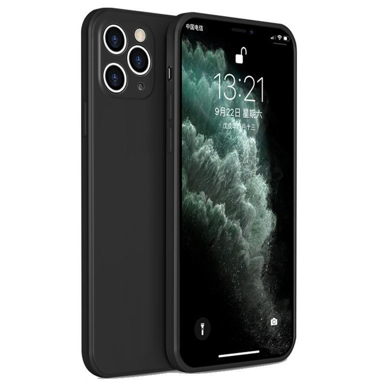 可波 [壳+膜]苹果12promax手机壳12pro液态硅胶全包iPhone11保护套全包镜头mini磨砂质感pro防摔高清大图