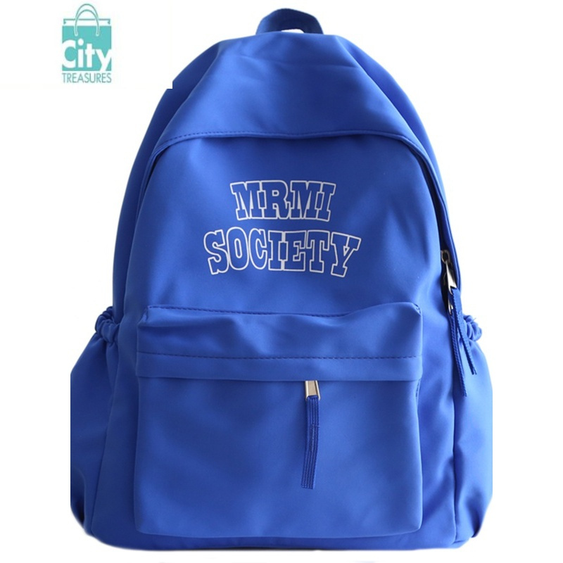 bangdou双肩包女日韩简约休闲新款书包女大学生中学生轻便时尚双肩