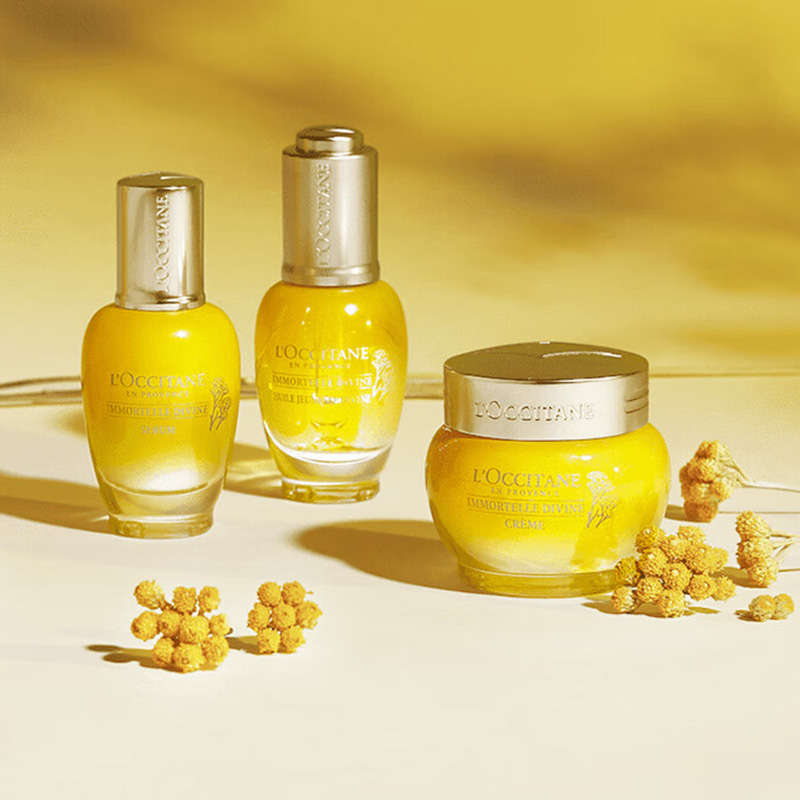 欧舒丹(L’OCCITANE) 蜡菊赋颜御龄精华霜 丰盈柔润抗皱提拉 赋颜御龄抗皱眼霜15ml高清大图