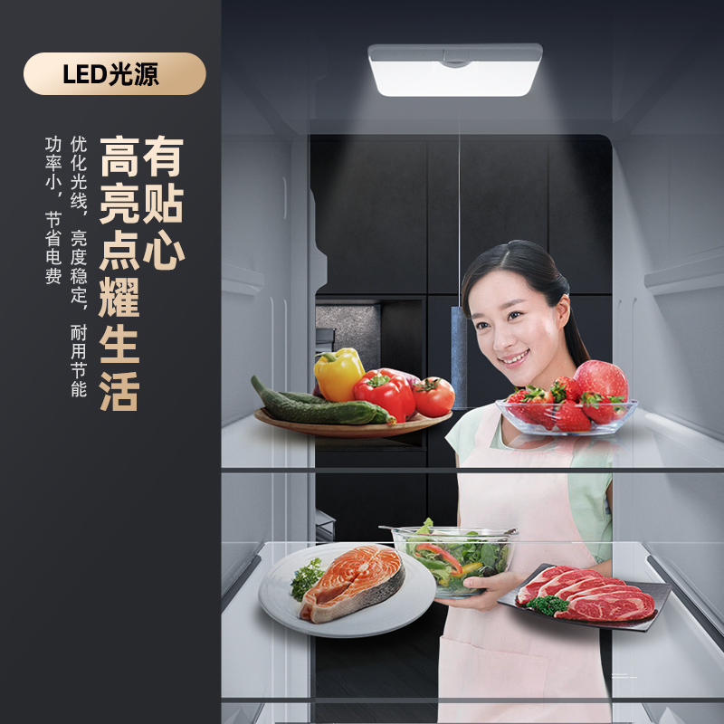 康佳182升 双门小型迷你电冰箱 家用租房两门小冰箱 BCD-182GQ2SU高清大图