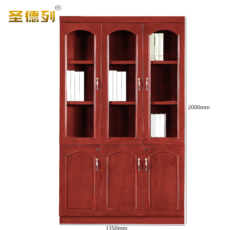 圣德列文件柜木质档案资料柜N-3 1350*400*2000mm