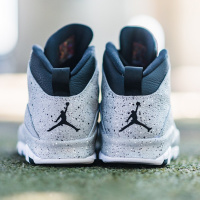 Air Jordan 10 AJ10美国直邮乔10“Cement”水泥泼墨男篮球鞋 310805-062
