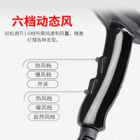 永日(YOURS)电吹风机家用大功率2100W冷热风专业吹风机低噪音恒温设计吹风筒 单集风嘴 6档调节