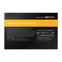 三星（SAMSUNG）4TB SSD固态硬盘 SATA3.0接口 860 QVO（MZ-76Q4T0B ）台式组装机笔记本电脑 高速固态硬盘