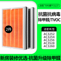 适配飞利浦空气净化器滤芯FY3137【抗菌抗病毒升级】新房除醛除过敏原*2套装