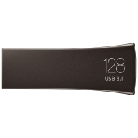 三星（SAMSUNG）USB 3.1 金属外壳 闪存盘 高速U盘 128G 传输速度400MB/s 深空灰