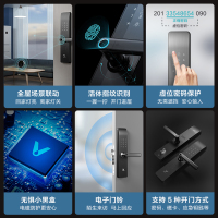 VIOMI云米指纹锁家用防盗门门锁智能锁全自动大门小米家用电子密码锁