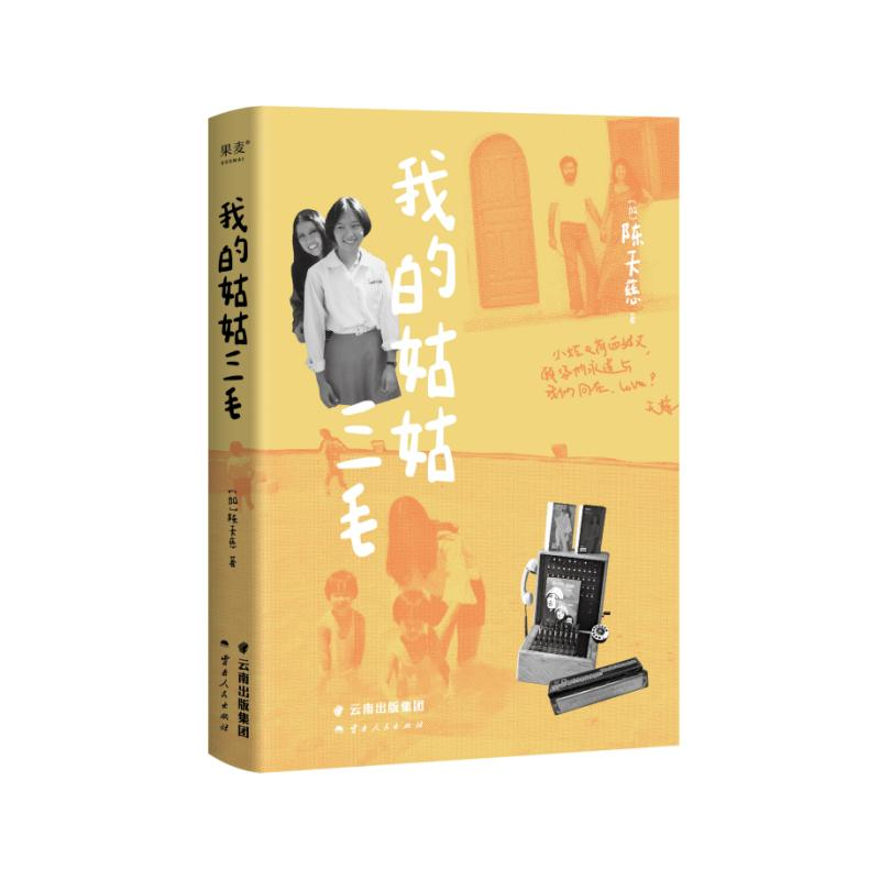 正版新书】我的姑姑三毛(加)陈天慈 著9787222229181