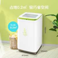 威力(WEILI）高温蒸煮洗全自动洗衣机XQB30-1932A 3kg粉蓝/白色