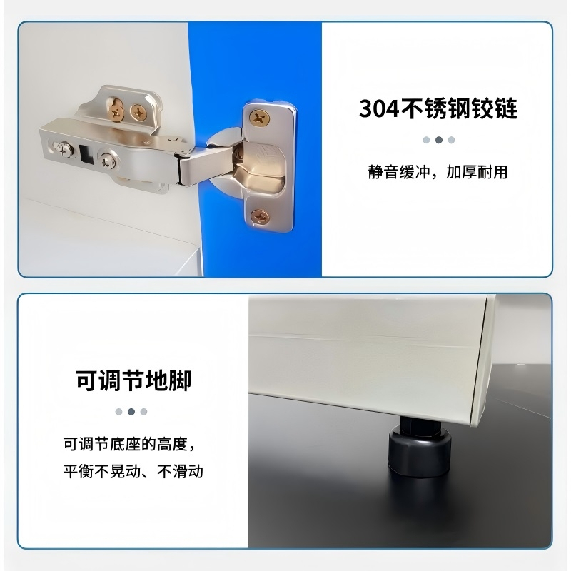 易企采 350CM钢木边台 实验室测试化验操作工作台耐酸碱试剂台 单位:张高清大图