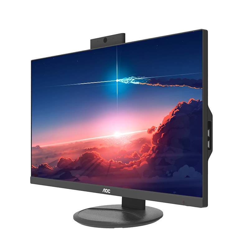 aocaio819238英寸高清办公商用一体机台式电脑酷睿i594008g256gssd