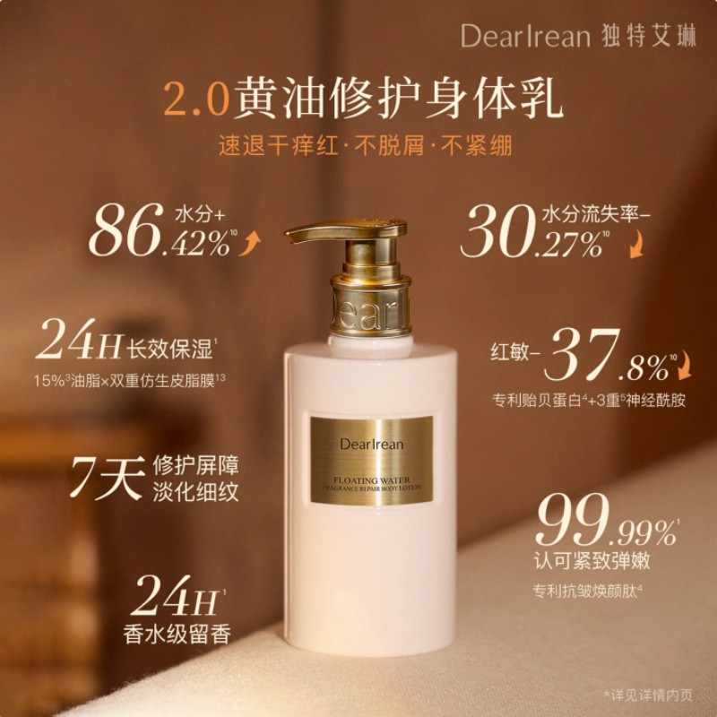 独特艾琳我的少年香氛身体乳 250ml高清大图