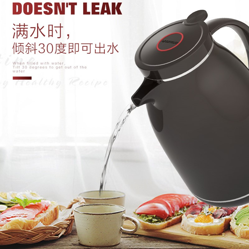 富光 欧式家用保温壶 保温水壶暖水瓶 保温瓶玻璃内胆家居热水瓶暖水壶 1500ml