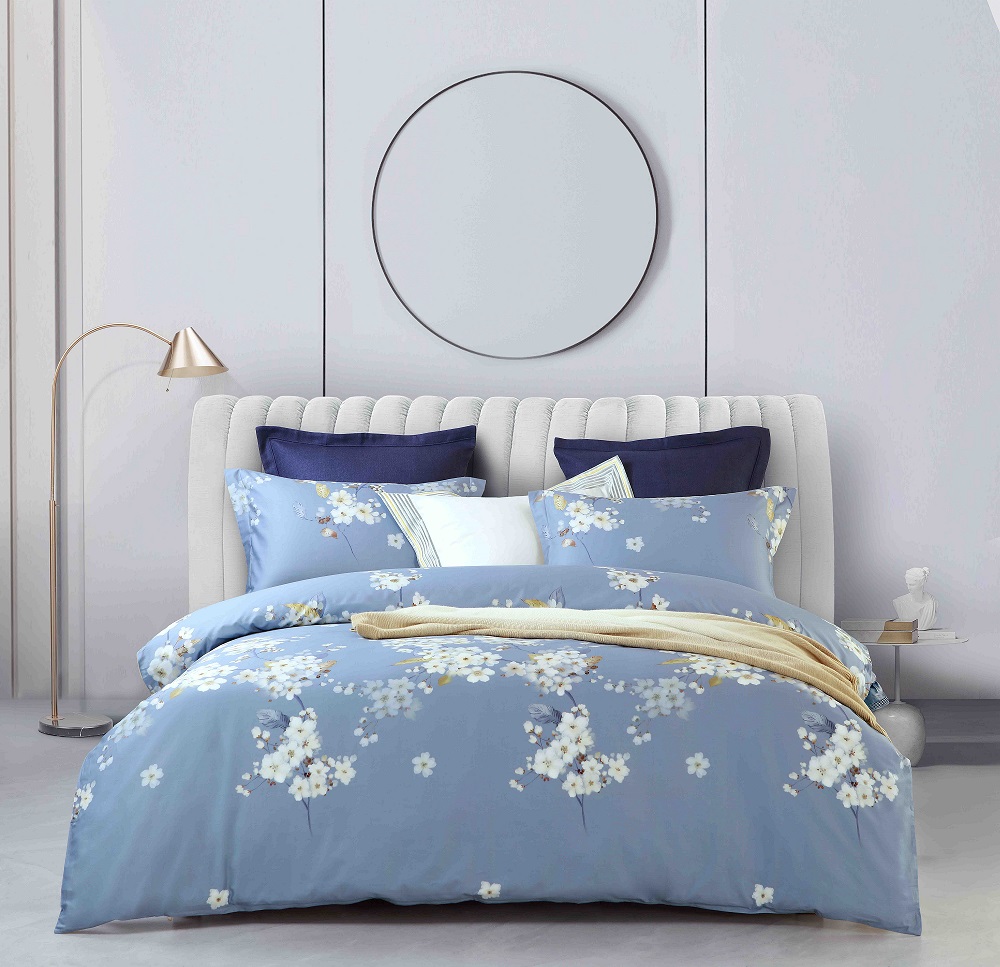 梦洁家纺 梦洁纯棉印花四件套：南栀1010189084高清大图