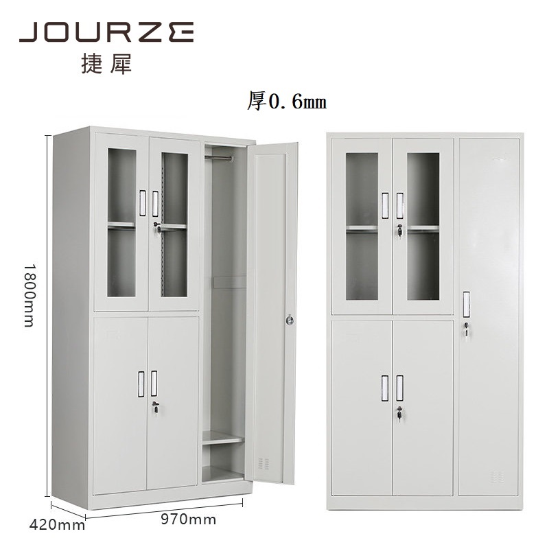 捷犀 文件柜 五门柜/张高清大图