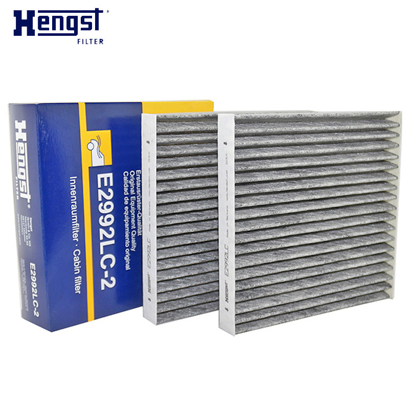 汉格斯特(hengst)空调滤清器带碳.外置E2992LC-2适用于新宝马X3/F25/X4/F26外置空调滤清器