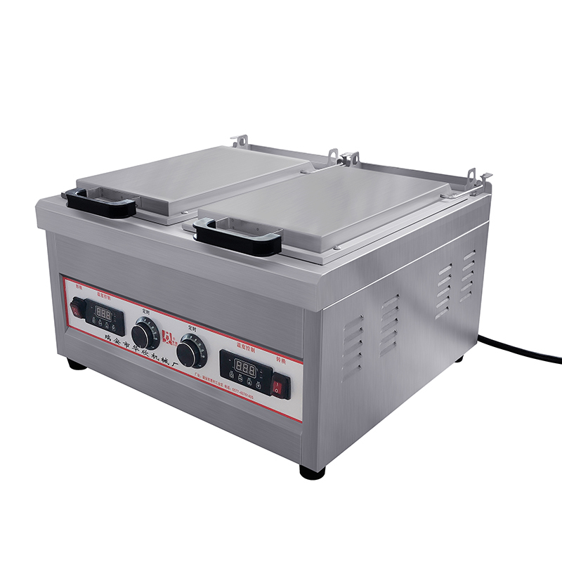 锅贴机商用燃气摆摊金蛋定时恒温煎饺炉电热全自动单双缸煎包锅方形