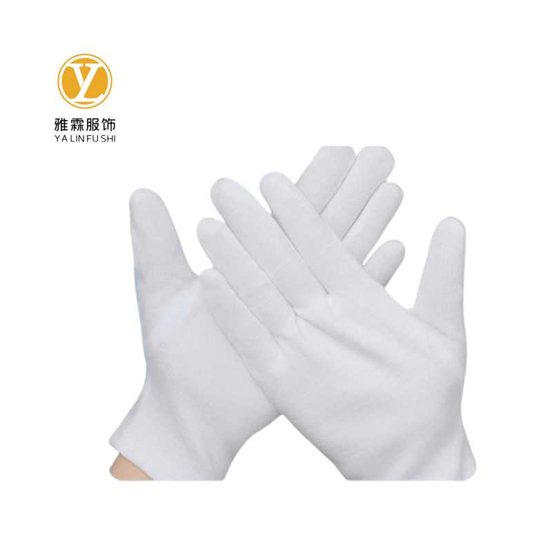雅霖服 纯棉礼仪手套加厚-01YLF25051705 双 白色