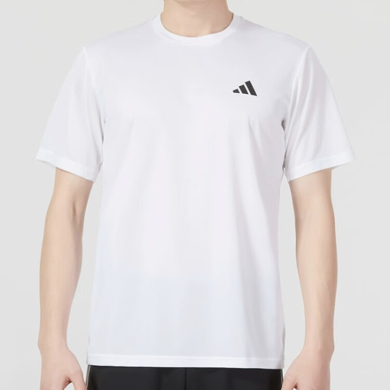 阿迪达斯(adidas)短袖男装2023夏新款训练运动服舒适透气时尚休闲圆领T恤衫 IC7430 IC7430 XS