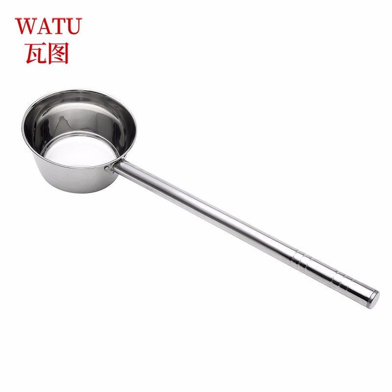瓦图 不锈钢长柄水勺 18*30cm 个