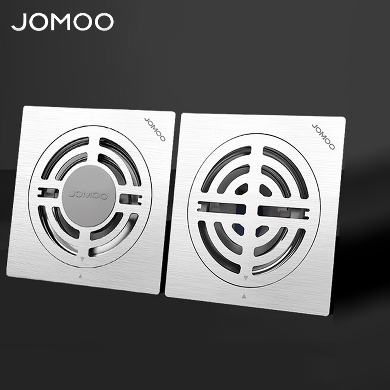 九牧(JOMOO)地漏304不锈钢亮面大流量阳台卫生间大排量地漏92419/92420高清大图