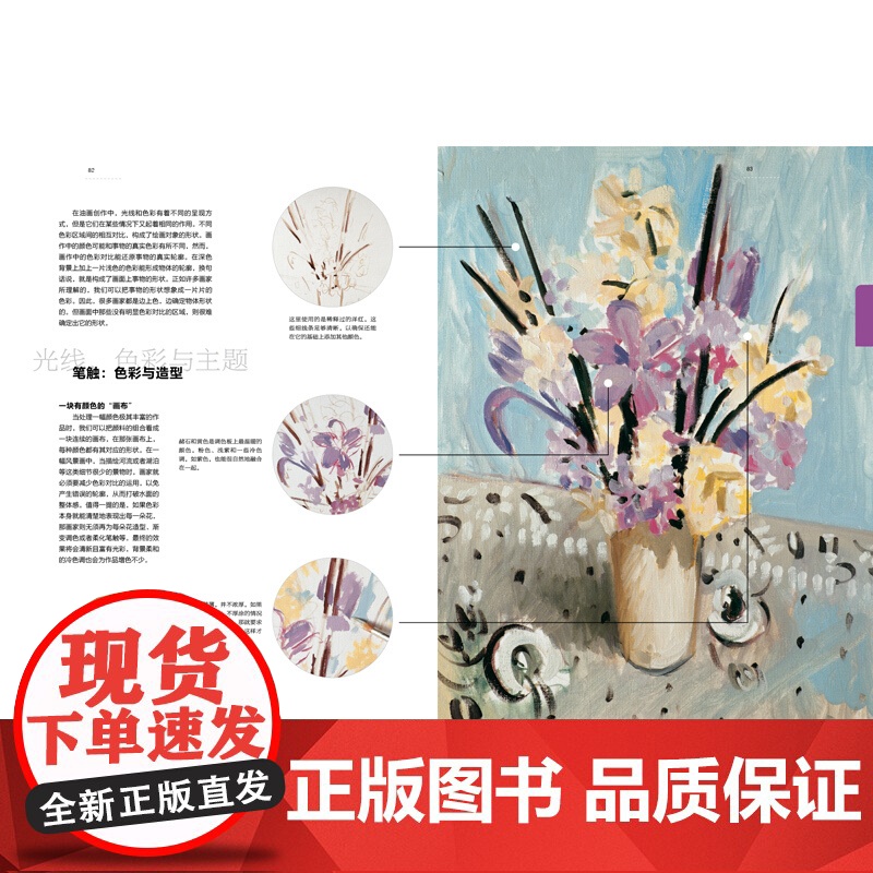 油画创作技法西方 附视频 绘画技法经典教程 油画技法分步教学创意方法 基础教学步骤详解临摹 上海书画出版社高清大图
