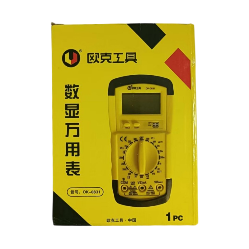 欧克 数显万用表高精度防震 OK-0831高清大图