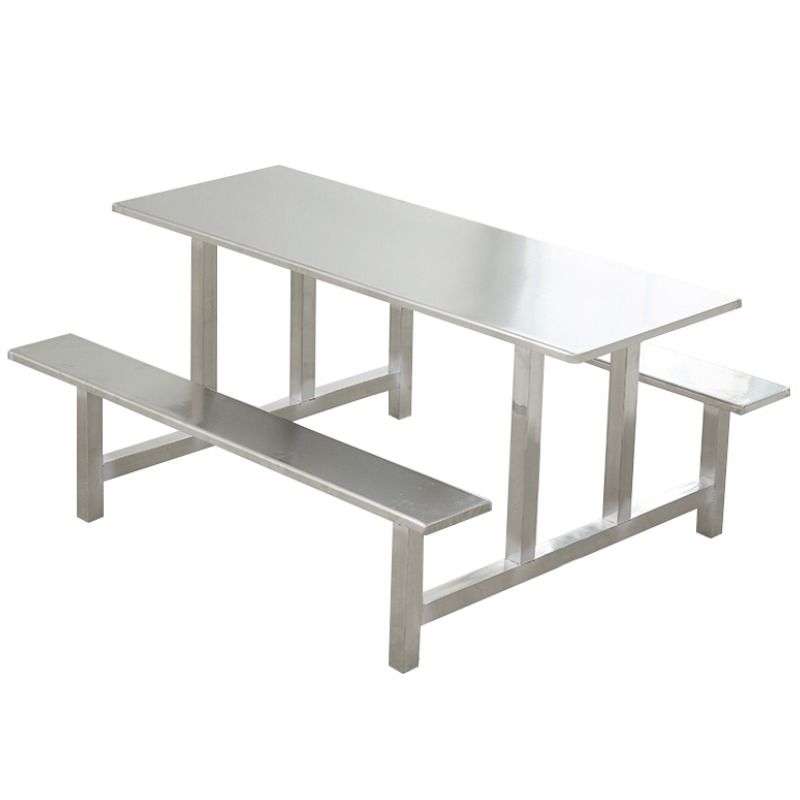 铭思达不锈钢餐桌六人位套高清大图