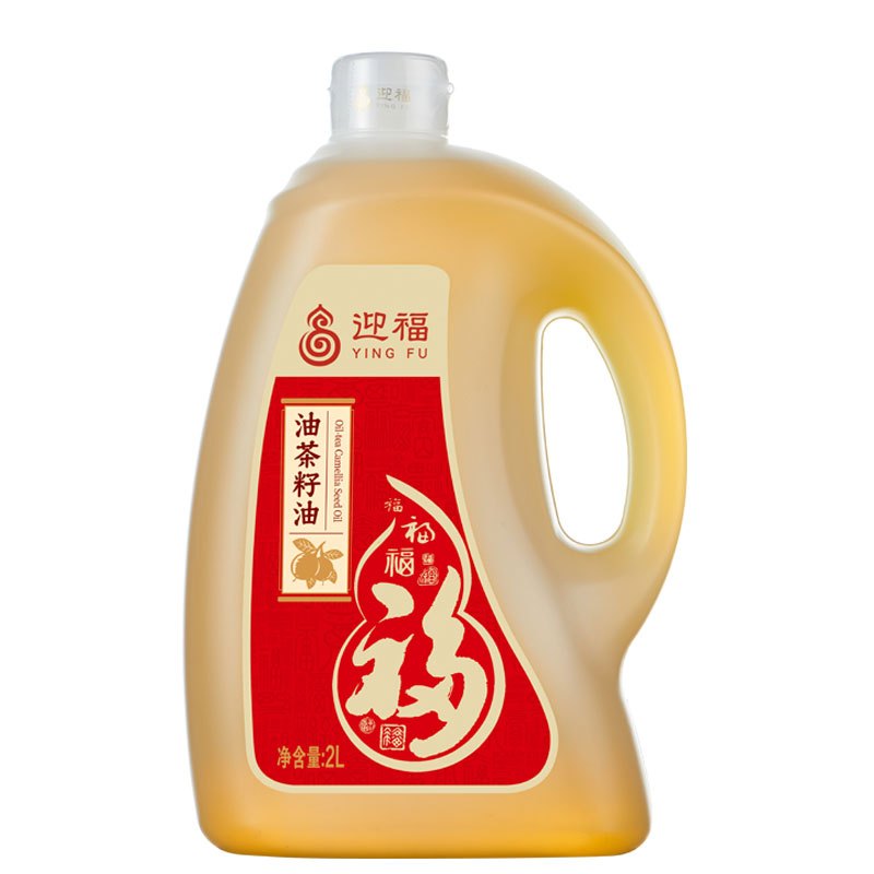 迎福油茶籽油2L*1礼盒装纯正茶油 山茶油 植物油 食用油