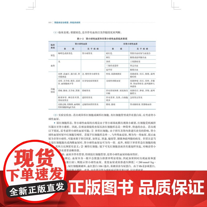 肾脏病诊治精要:附临床病例 理论结合病例剖析肾脏病诊治精要上海科学技术出版社高清大图