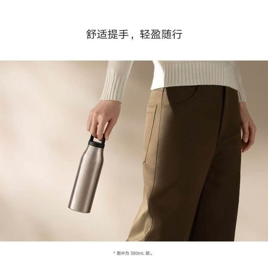 小米米家保温杯G便携纯钛内胆抗菌长效真空保温保冷热饮冰饮杯高清大图