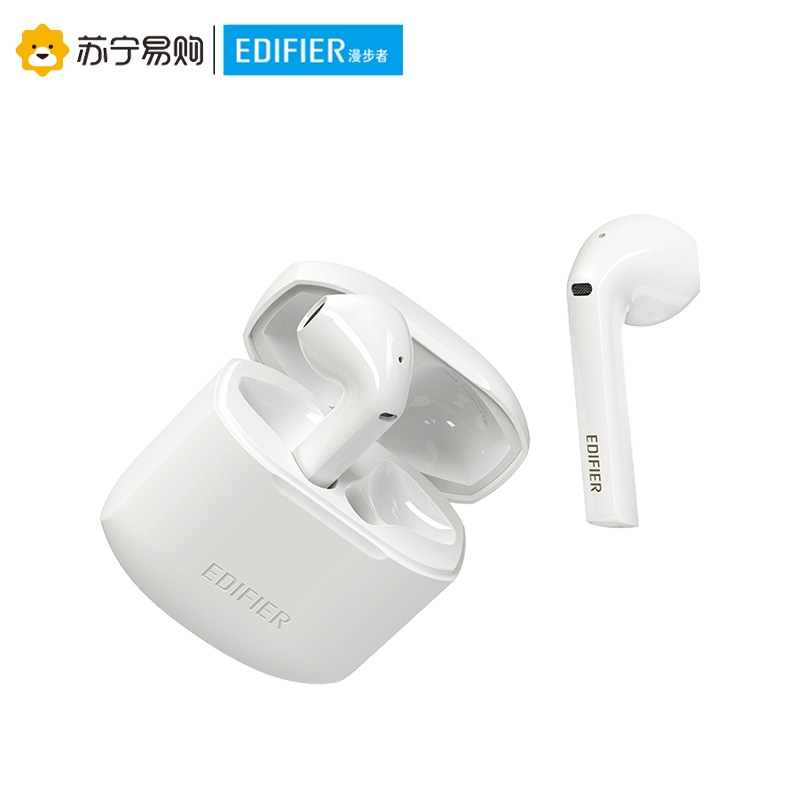 EDIFIER/漫步者 LolliPods无线蓝牙耳机真无线双耳入耳式耳塞运动 白色高清大图