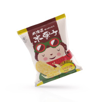 本宫北海道米菓子膨化零食小吃仙贝办公室休闲零食28g 米果子玉米芝士味