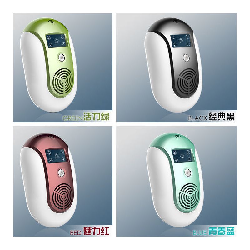 经典黑|超声波驱鼠神器驱蚊器灭鼠家用智能电子多功能驱赶蚊子蟑螂虫子