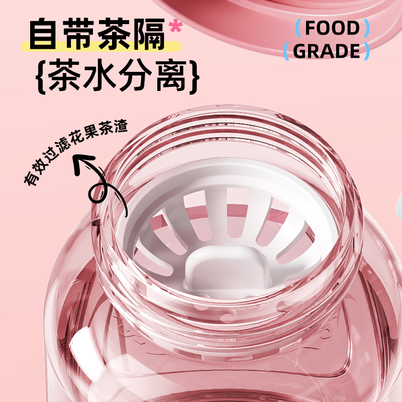 JEKO&JEKO 随行提手bei茶具 550mL SWD2312022高清大图
