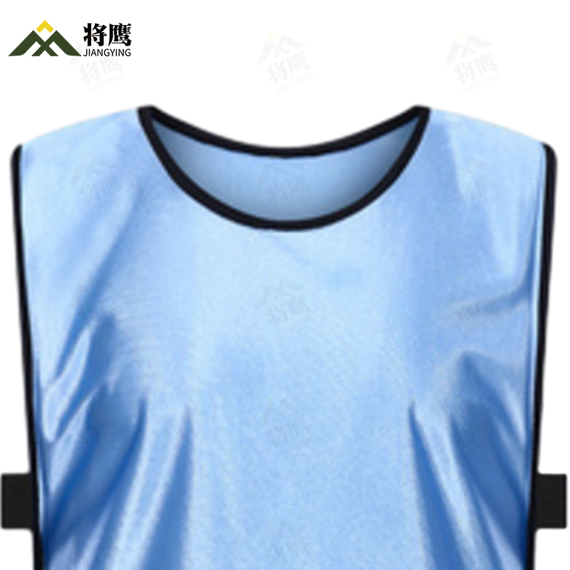 将鹰 号码背心对抗服 比赛分组训练对抗拓展马甲 有带丝光 成人印制款 JY-386S-RH010高清大图